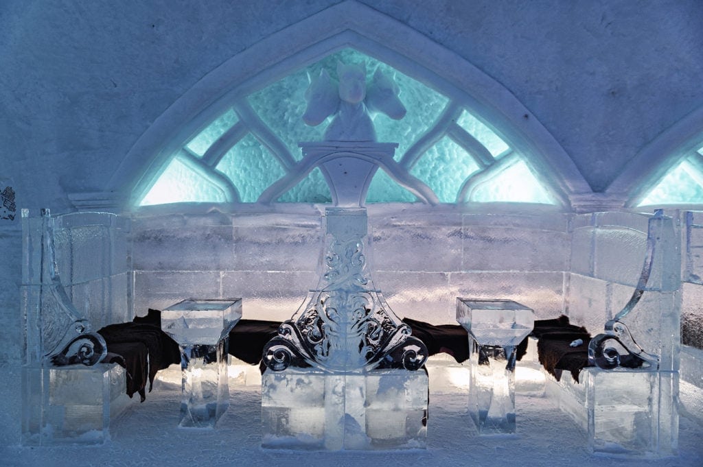 L&rsquo;H&ocirc;tel de Glace : vivre une exp&eacute;rience unique